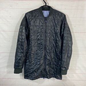 Cotopaxi Mens Kusa Reversible Parka Coat Sz M Black Llama Fiber Blend NWOT